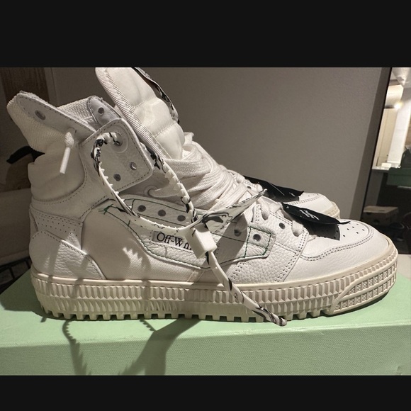 Off-White White High-Top Sneakers